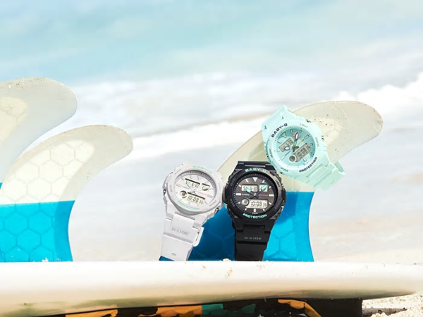 Reloj Baby-G deportivo correa de resina BAX-100-7A - Imagen 2