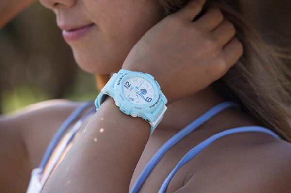 Reloj Baby-G deportivo correa de resina BGA-180BE-2B - Imagen 2