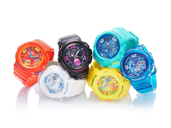 Reloj Baby-G deportivo correa de resina BGA-190-9B - Imagen 2