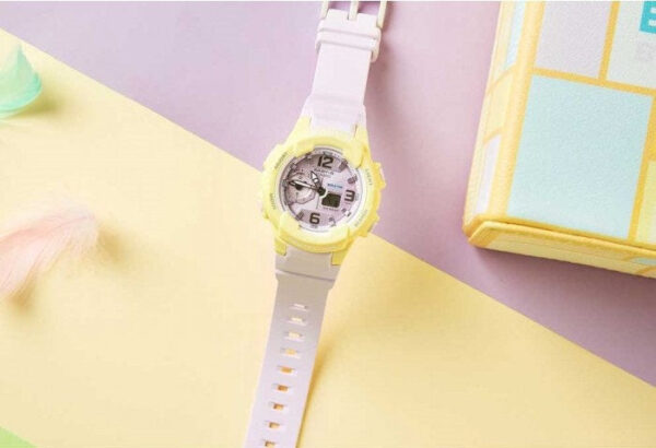 Reloj Baby-G deportivo correa de resina BGA-230PC-9B - Imagen 2