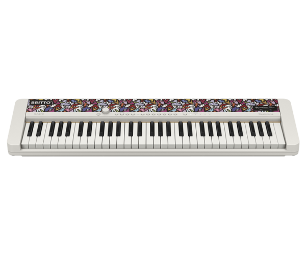Teclado para estudiante Casiotone conoce a Romero Britto CT-S1FH