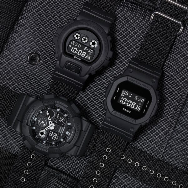 Reloj G-Shock deportivo correa de nylon DW-5600BBN-1 - Imagen 4