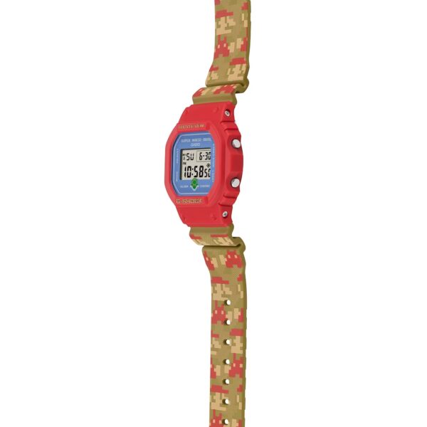 Edición especial Super Mario Brothers reloj G-Shock deportivo correa de resina DW-5600SMB-4 - Imagen 6