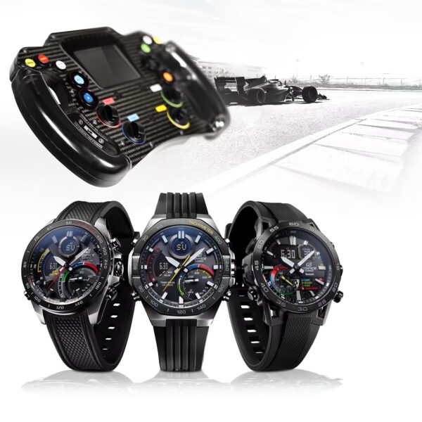 Reloj Edifice casual correa de resina ECB-900MP-1A - Imagen 3