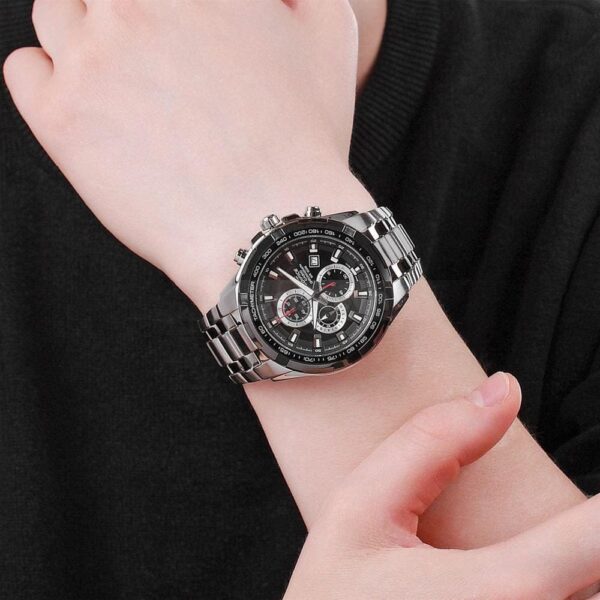 Reloj Edifice casual correa de acero inoxidable EF-539D-1AVU - Imagen 2