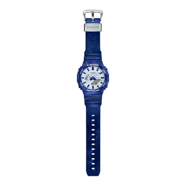Reloj G-Shock deportivo correa de resina GA-2100BWP-2A - Imagen 2