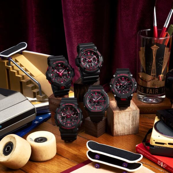 Reloj G-Shock deportivo correa de resina GA-2200BNR-1A - Imagen 11