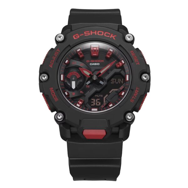 Reloj G-Shock deportivo correa de resina GA-2200BNR-1A - Imagen 4