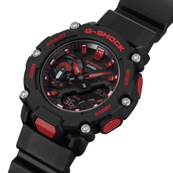Reloj G-Shock deportivo correa de resina GA-2200BNR-1A - Imagen 7