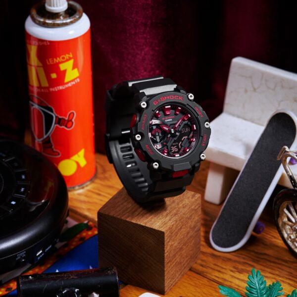 Reloj G-Shock deportivo correa de resina GA-2200BNR-1A - Imagen 10