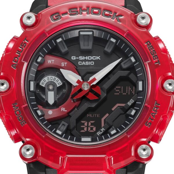 Reloj G-Shock deportivo correa de resina GA-2200SKL-4A - Imagen 8