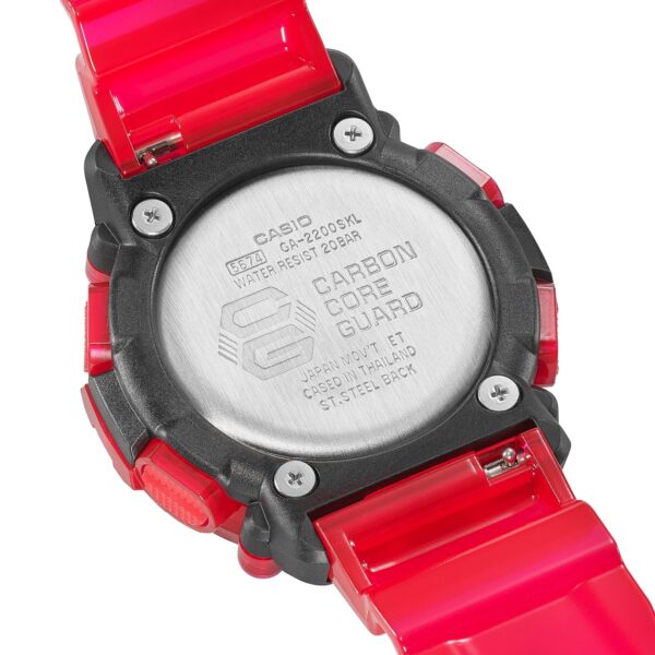 Reloj G-Shock deportivo correa de resina GA-2200SKL-4A - Imagen 5