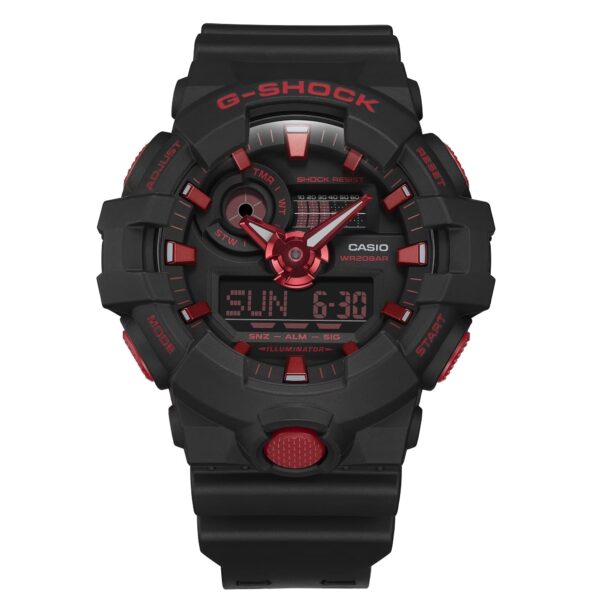 Reloj G-Shock deportivo correa de resina GA-700BNR-1A - Imagen 3