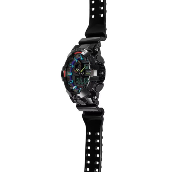 Reloj G-Shock edición Virtual Rainbow deportivo correa de resina GA-700RGB-1A - Imagen 6