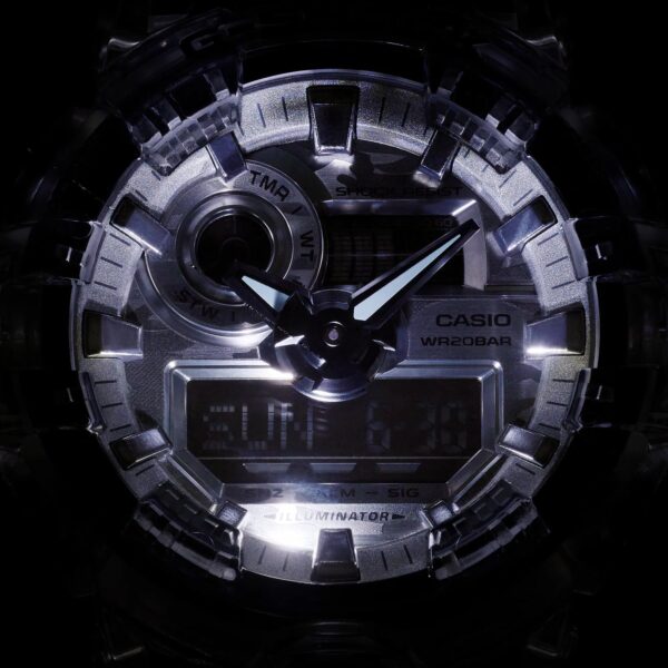 Reloj G-Shock deportivo correa de resina GA-700SKC-1A - Imagen 8