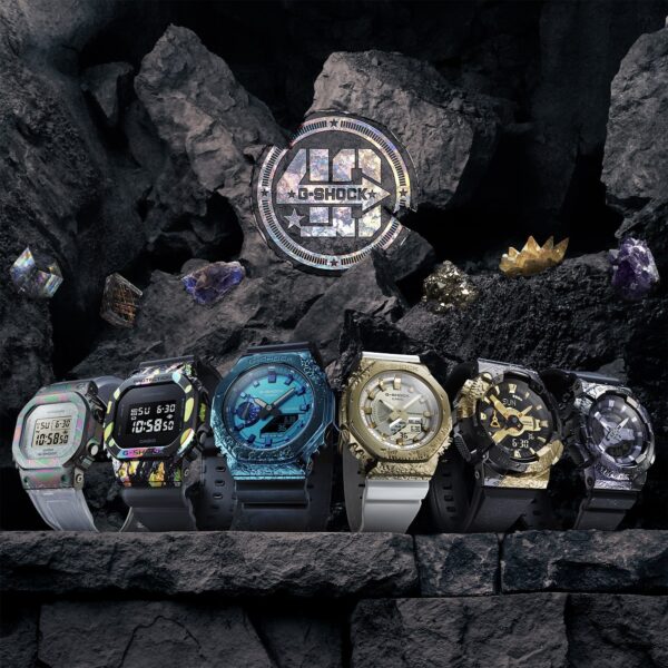 Edición 40º aniversario de G-SHOCK Héroes correa resina GM-S114GEM-1A2 - Imagen 3