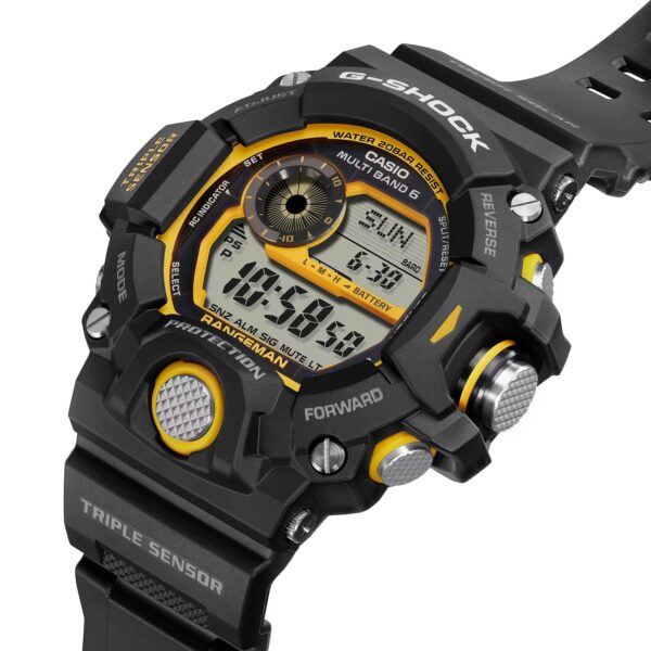 Reloj G-Shock deportivo MASTER of G correa de resina GW-9400Y-1 - Imagen 5