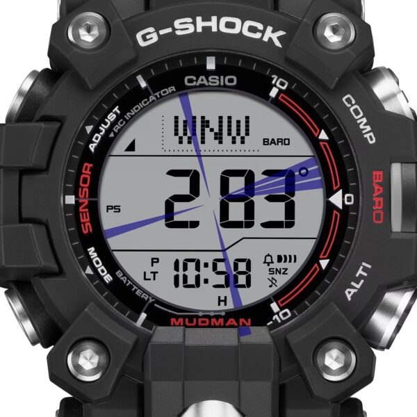 Reloj G-Shock deportivo MASTER of G correa de resina GW-9500-1 - Imagen 7
