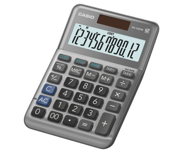 Calculadora de escritorio MS-120FM