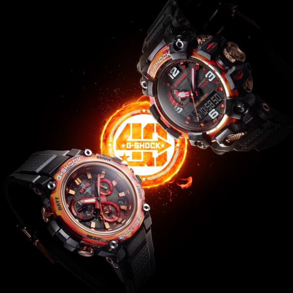 Reloj G-Shock deportivo correa de resina edición limitada que celebran el 40º aniversario MTG-B3000FR-1A - Imagen 2