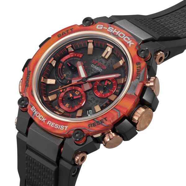 Reloj G-Shock deportivo correa de resina edición limitada que celebran el 40º aniversario MTG-B3000FR-1A - Imagen 7