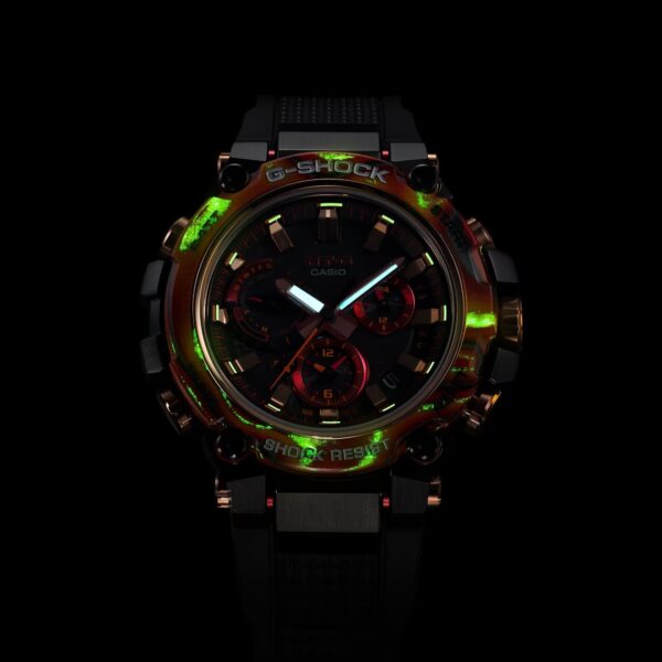 Reloj G-Shock deportivo correa de resina edición limitada que celebran el 40º aniversario MTG-B3000FR-1A - Imagen 8